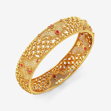Gold Bangle Set